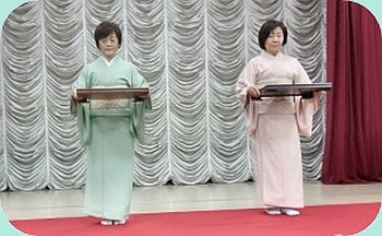 ◎現代立華―21世紀へ… 池坊中央研修学院総合特別科現代立華 の